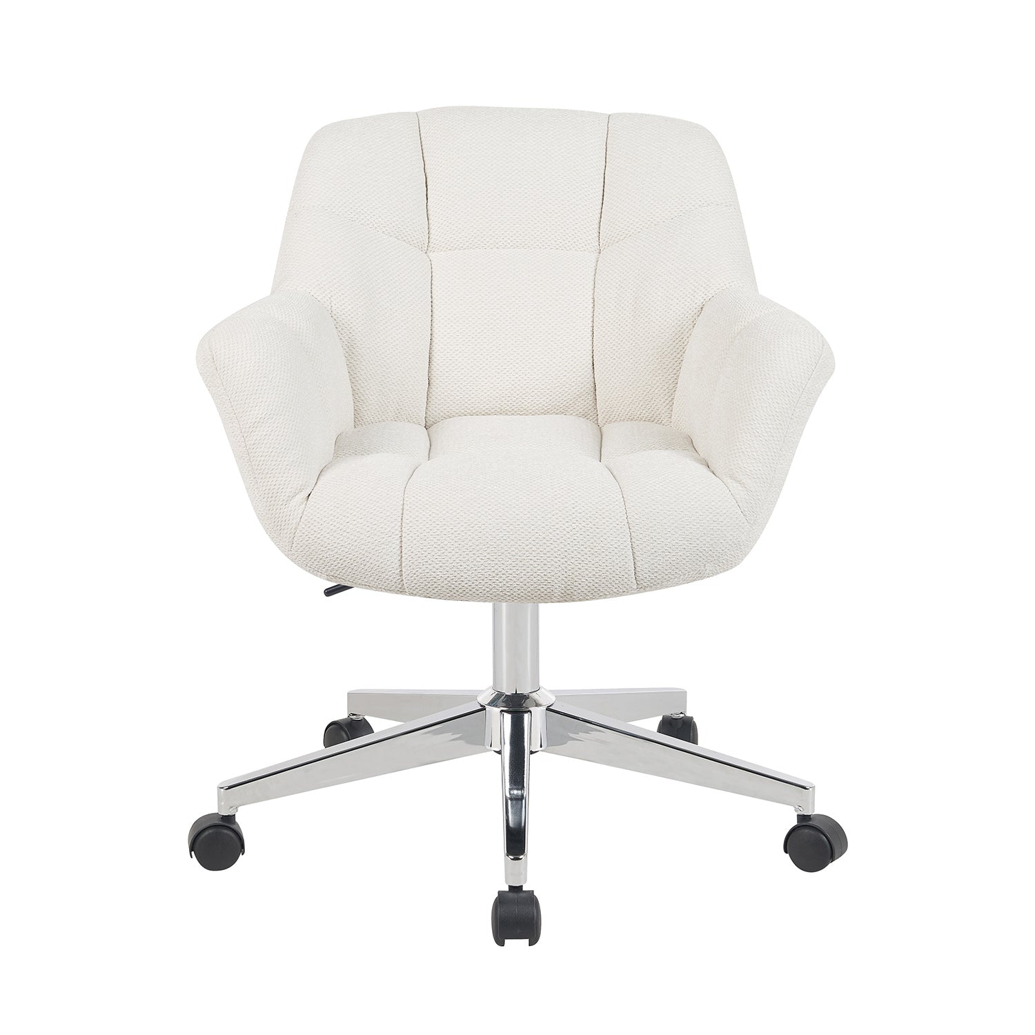 Mika-Nuri 2er-Set - Moderner Home Office Schalenstuhl mit Rollen