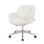 Mika-Nuri 2er-Set - Moderner Home Office Schalenstuhl mit Rollen