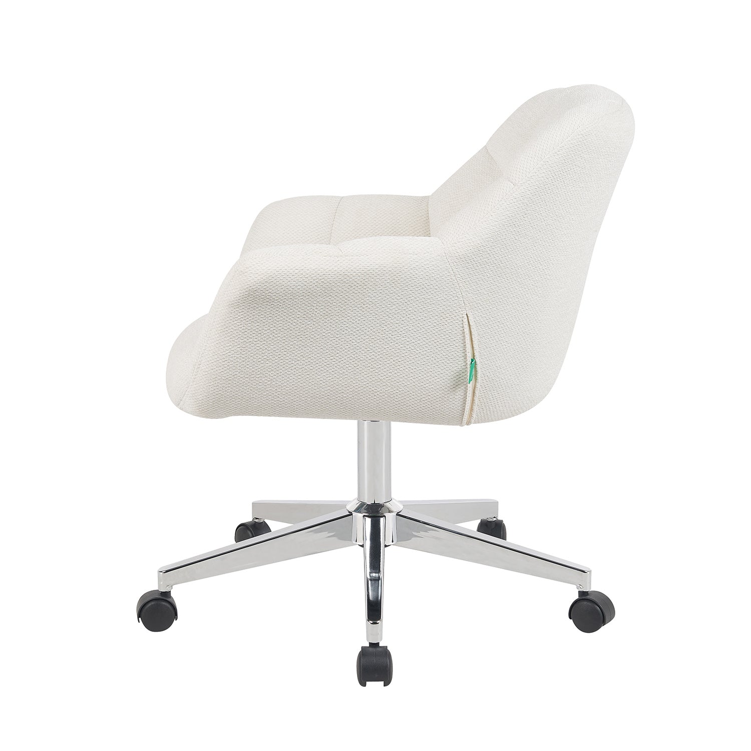 Mika-Nuri 2er-Set - Moderner Home Office Schalenstuhl mit Rollen