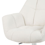 Mika-Nuri 2er-Set - Moderner Home Office Schalenstuhl mit Rollen