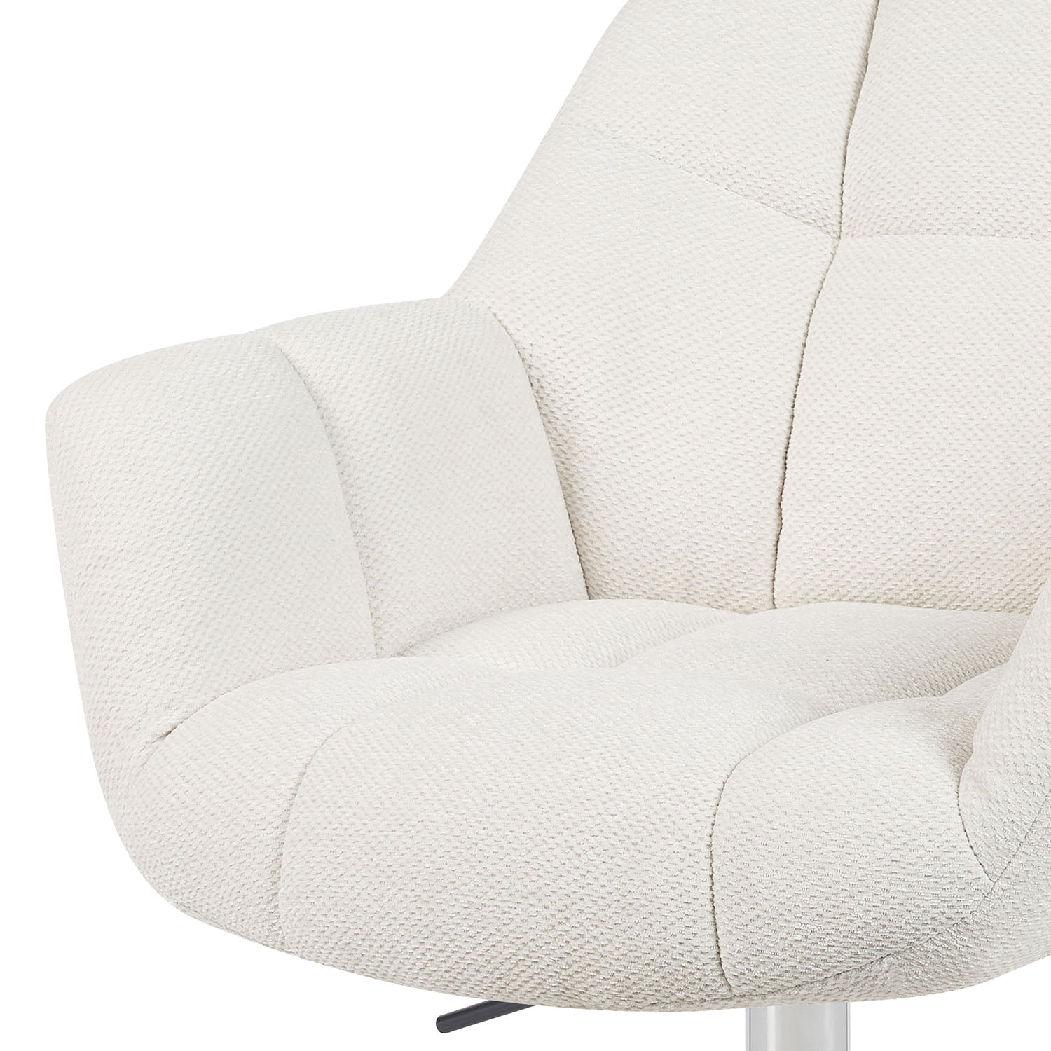 Mika-Nuri 2er-Set - Moderner Home Office Schalenstuhl mit Rollen