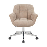 Mika-Nuri 2er-Set - Moderner Home Office Schalenstuhl mit Rollen