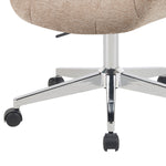 Mika-Nuri 2er-Set - Moderner Home Office Schalenstuhl mit Rollen