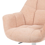 Mika-Nuri 2er-Set - Moderner Home Office Schalenstuhl mit Rollen