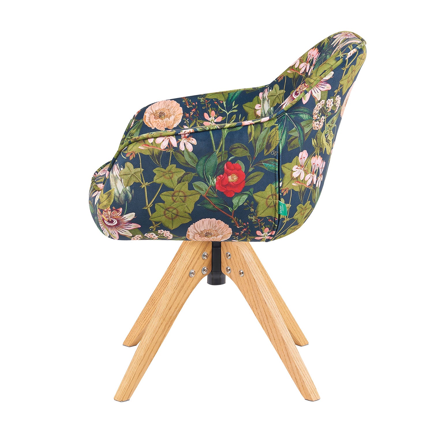 Mika-Finn 2er-Set - Drehsessel in Wildleder Optik, Cord, Webstoff Creme