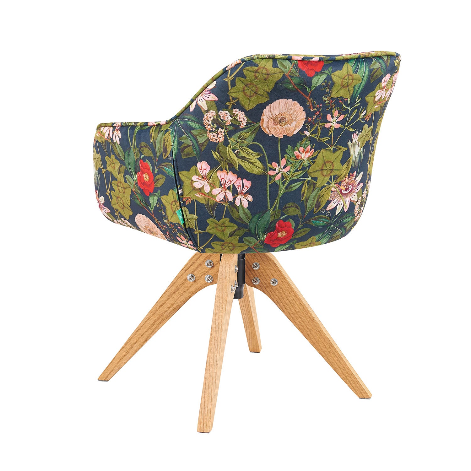 Mika-Finn 2er-Set - Drehsessel in Wildleder Optik, Cord, Webstoff Creme