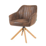 Mika-Luis 2er-Set - Polstersessel in Wildlederoptik, Cord, Webstoff