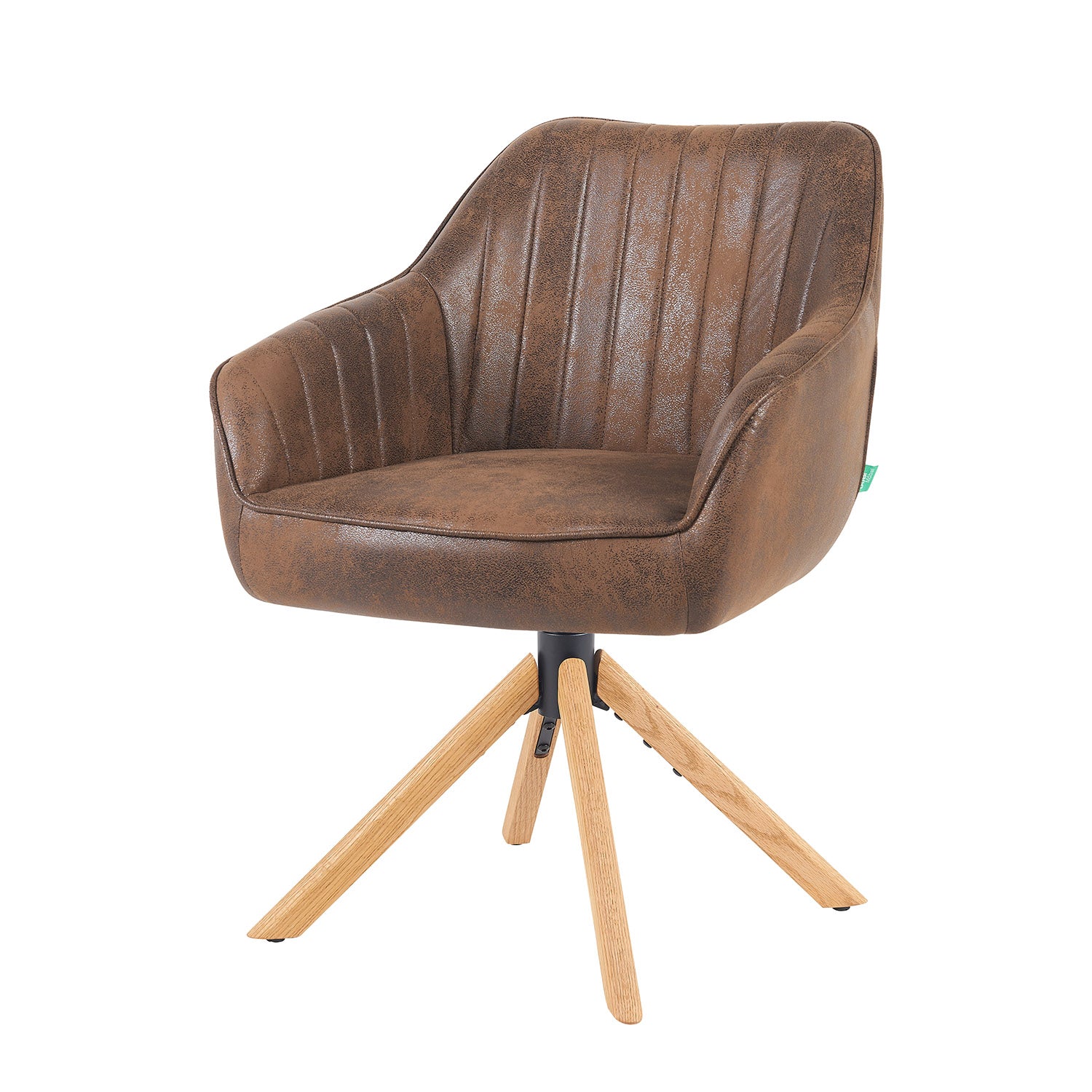 Mika-Luis 2er-Set - Polstersessel in Wildlederoptik, Cord, Webstoff