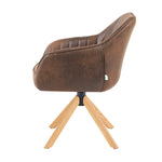 Mika-Luis 2er-Set - Polstersessel in Wildlederoptik, Cord, Webstoff