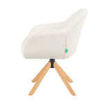 Mika-Luis 2er-Set - Polstersessel in Wildlederoptik, Cord, Webstoff