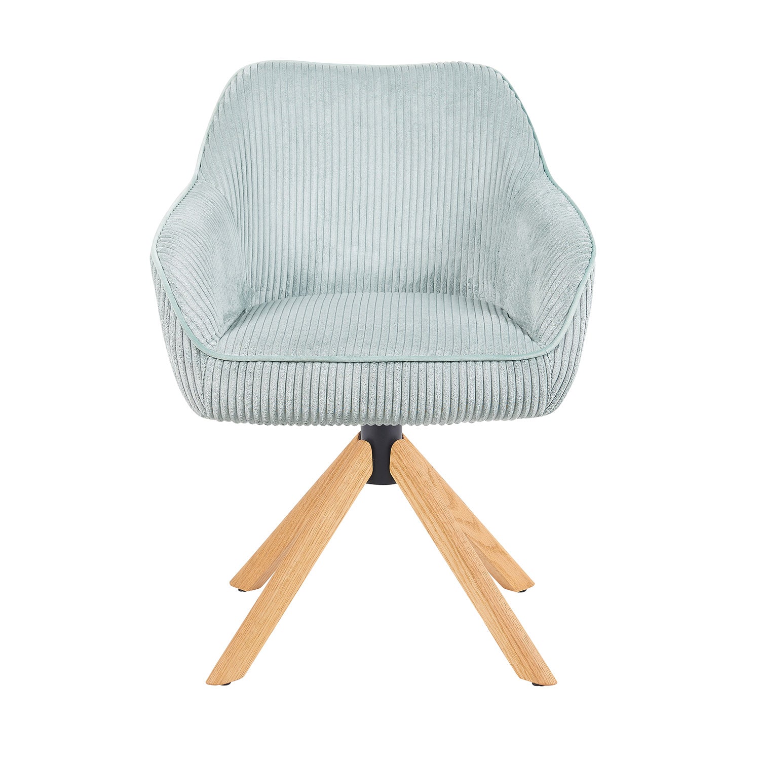 Mika-Luis 2er-Set - Polstersessel in Wildlederoptik, Cord, Webstoff