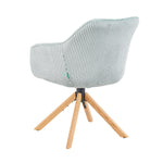 Mika-Luis 2er-Set - Polstersessel in Wildlederoptik, Cord, Webstoff