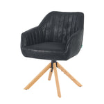 Mika-Luis 2er-Set - Polstersessel in Wildlederoptik, Cord, Webstoff