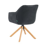 Mika-Luis 2er-Set - Polstersessel in Wildlederoptik, Cord, Webstoff