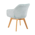 Mika-Finn 2er-Set - Drehsessel in Wildleder Optik, Cord, Webstoff Creme