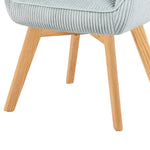 Mika-Finn 2er-Set - Drehsessel in Wildleder Optik, Cord, Webstoff Creme