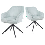 Mika-Kian 2er-Set - Designer Drehstuhl im Industrie Design