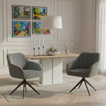 Mika-Kian 2er-Set - Designer Drehstuhl im Industrie Design