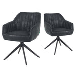 Mika-Kian 2er-Set - Designer Drehstuhl im Industrie Design