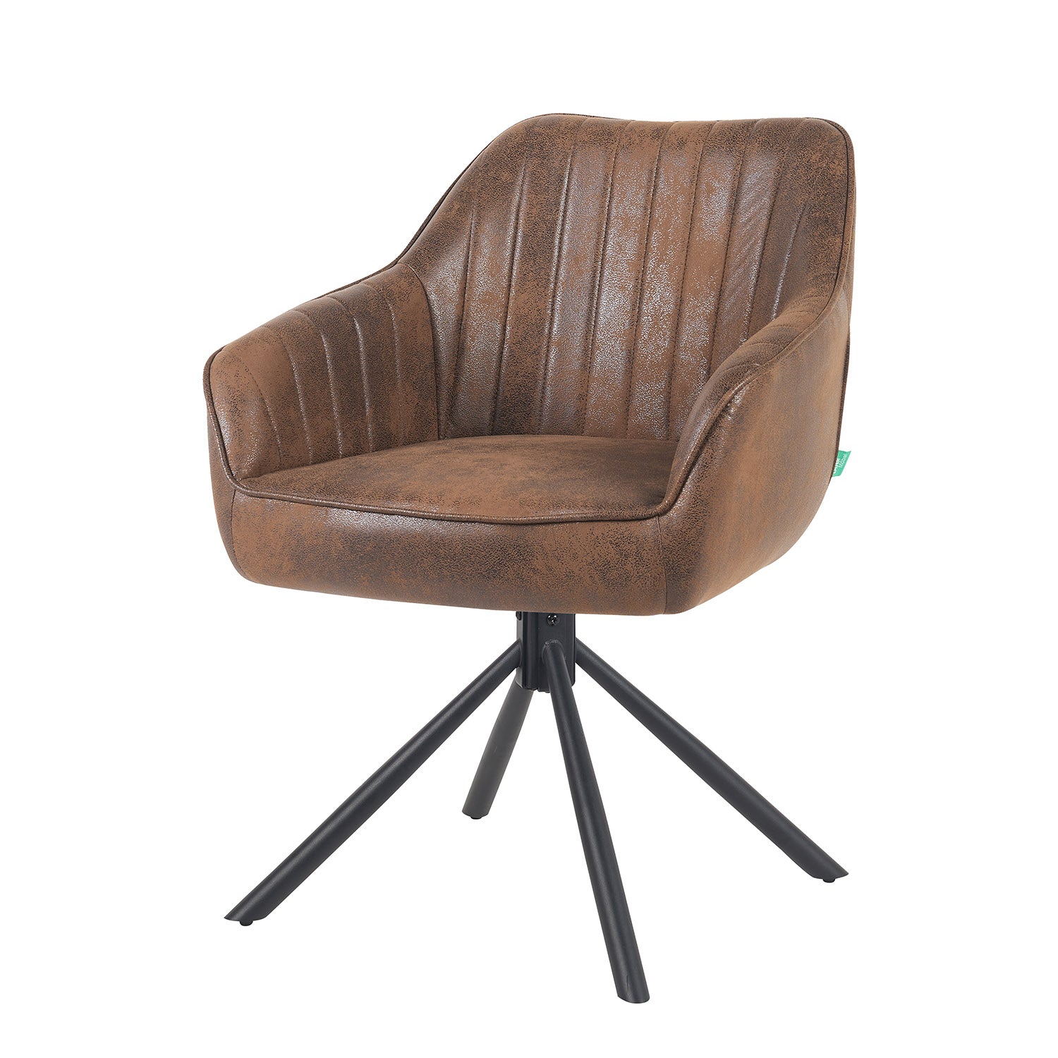 Mika-Maya 2er-Set - Drehsessel mit Federkern Polsterung