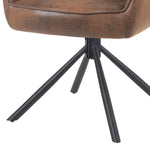 Mika-Maya 2er-Set - Drehsessel mit Federkern Polsterung