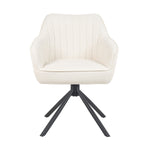 Mika-Maya 2er-Set - Drehsessel mit Federkern Polsterung