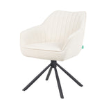 Mika-Maya 2er-Set - Drehsessel mit Federkern Polsterung