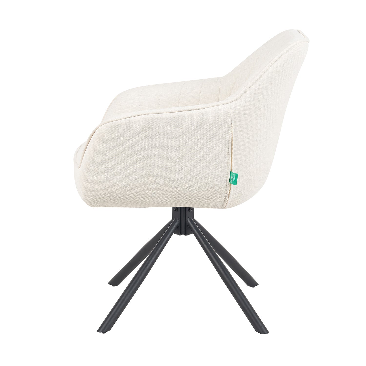 Mika-Maya 2er-Set - Drehsessel mit Federkern Polsterung