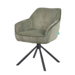 Mika-Maya 2er-Set - Drehsessel mit Federkern Polsterung