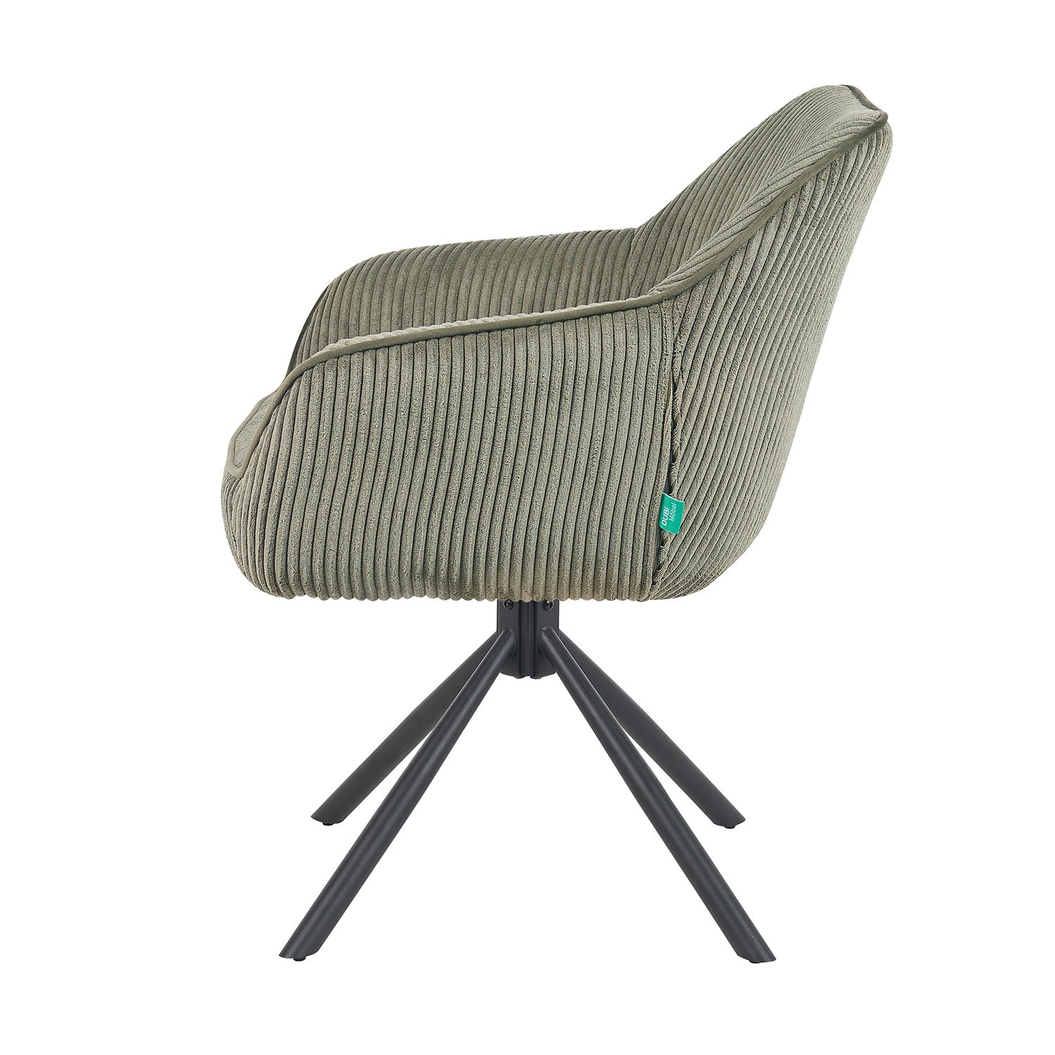 Mika-Maya 2er-Set - Drehsessel mit Federkern Polsterung