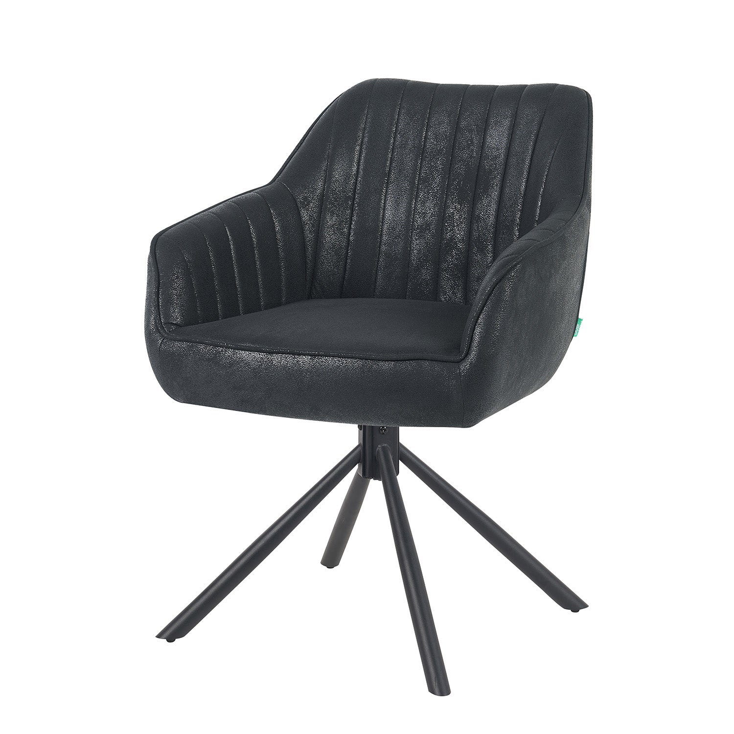 Mika-Maya 2er-Set - Drehsessel mit Federkern Polsterung