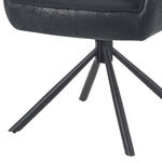 Mika-Maya 2er-Set - Drehsessel mit Federkern Polsterung