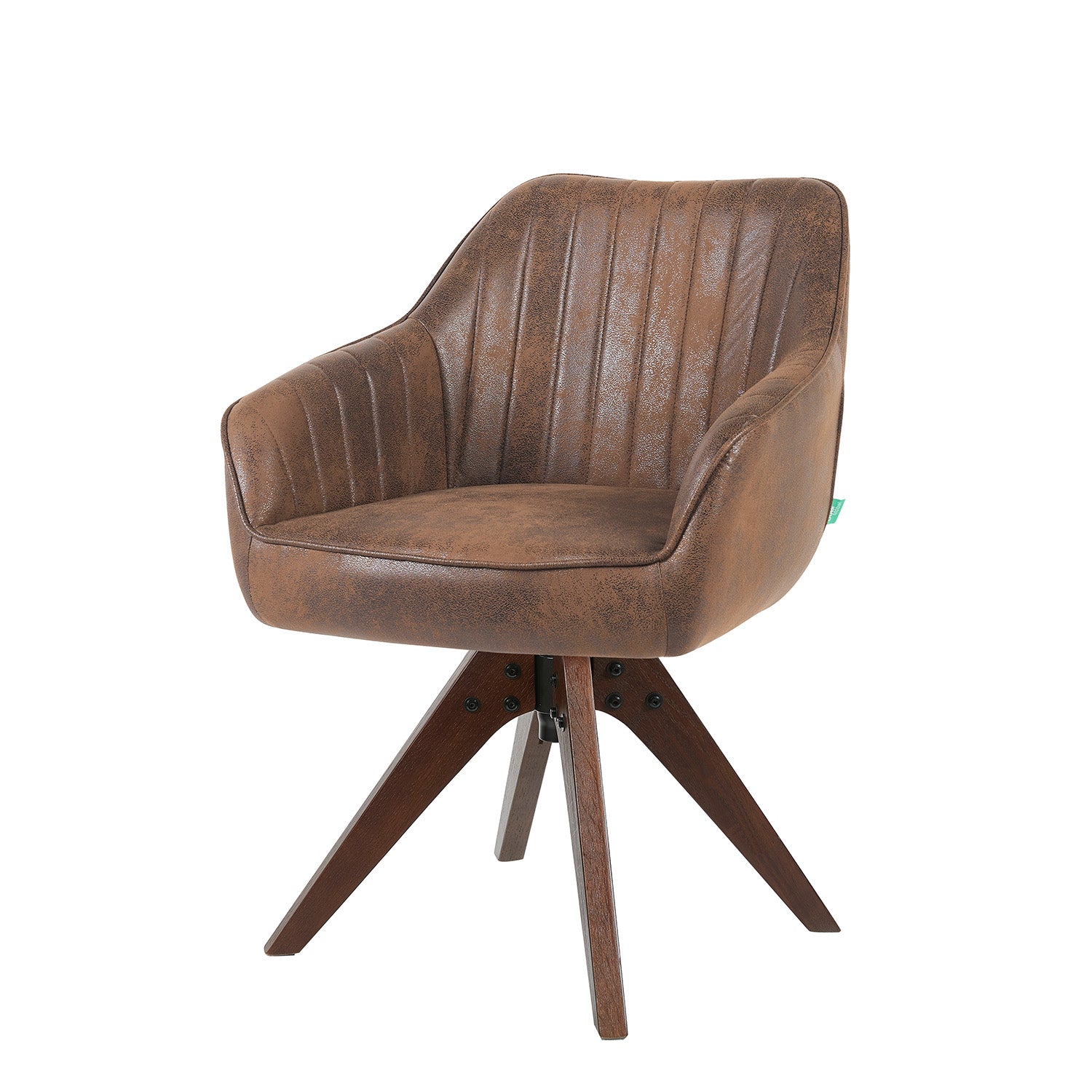 Esszimmerstuhl Mika-Finn 2er-Set | 360° drehbar | Eiche geölt Natur