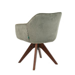 Esszimmerstuhl Mika-Finn 2er-Set | 360° drehbar | Eiche geölt Natur