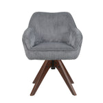 Esszimmerstuhl Mika-Finn 2er-Set | 360° drehbar | Eiche geölt Natur