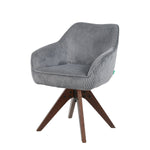 Esszimmerstuhl Mika-Finn 2er-Set | 360° drehbar | Eiche geölt Natur