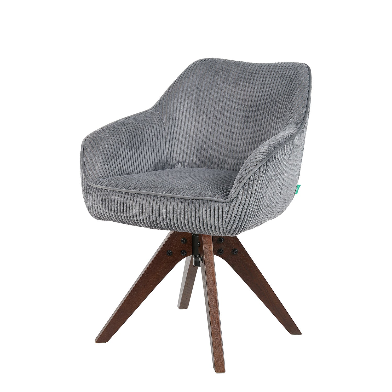 Esszimmerstuhl Mika-Finn 2er-Set | 360° drehbar | Eiche geölt Natur