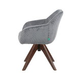 Esszimmerstuhl Mika-Finn 2er-Set | 360° drehbar | Eiche geölt Natur