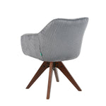 Esszimmerstuhl Mika-Finn 2er-Set | 360° drehbar | Eiche geölt Natur