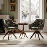 Esszimmerstuhl Mika-Finn 2er-Set | 360° drehbar | Eiche geölt Natur