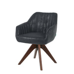 Esszimmerstuhl Mika-Finn 2er-Set | 360° drehbar | Eiche geölt Natur