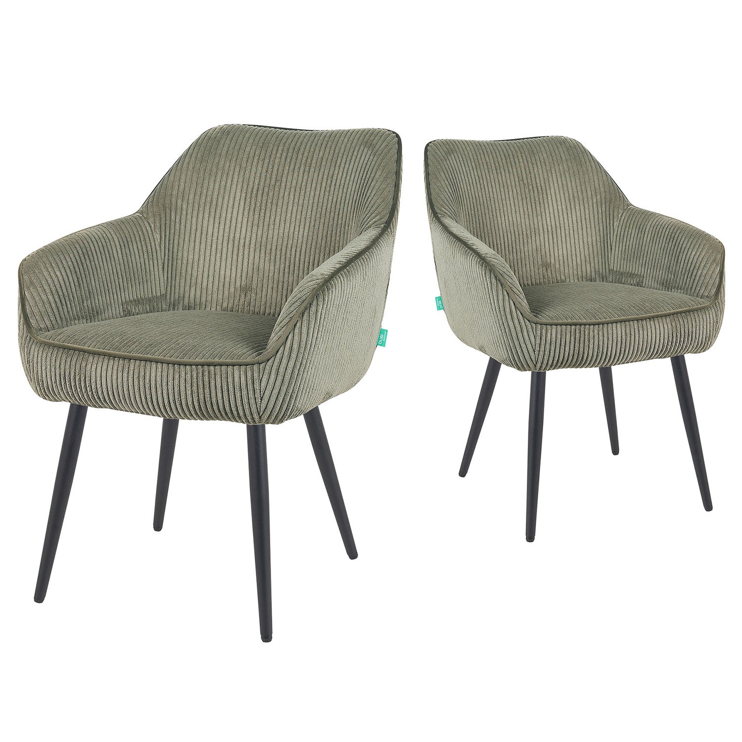 Mika-Kian 2er-Set - Designer Drehstuhl im Industrie Design