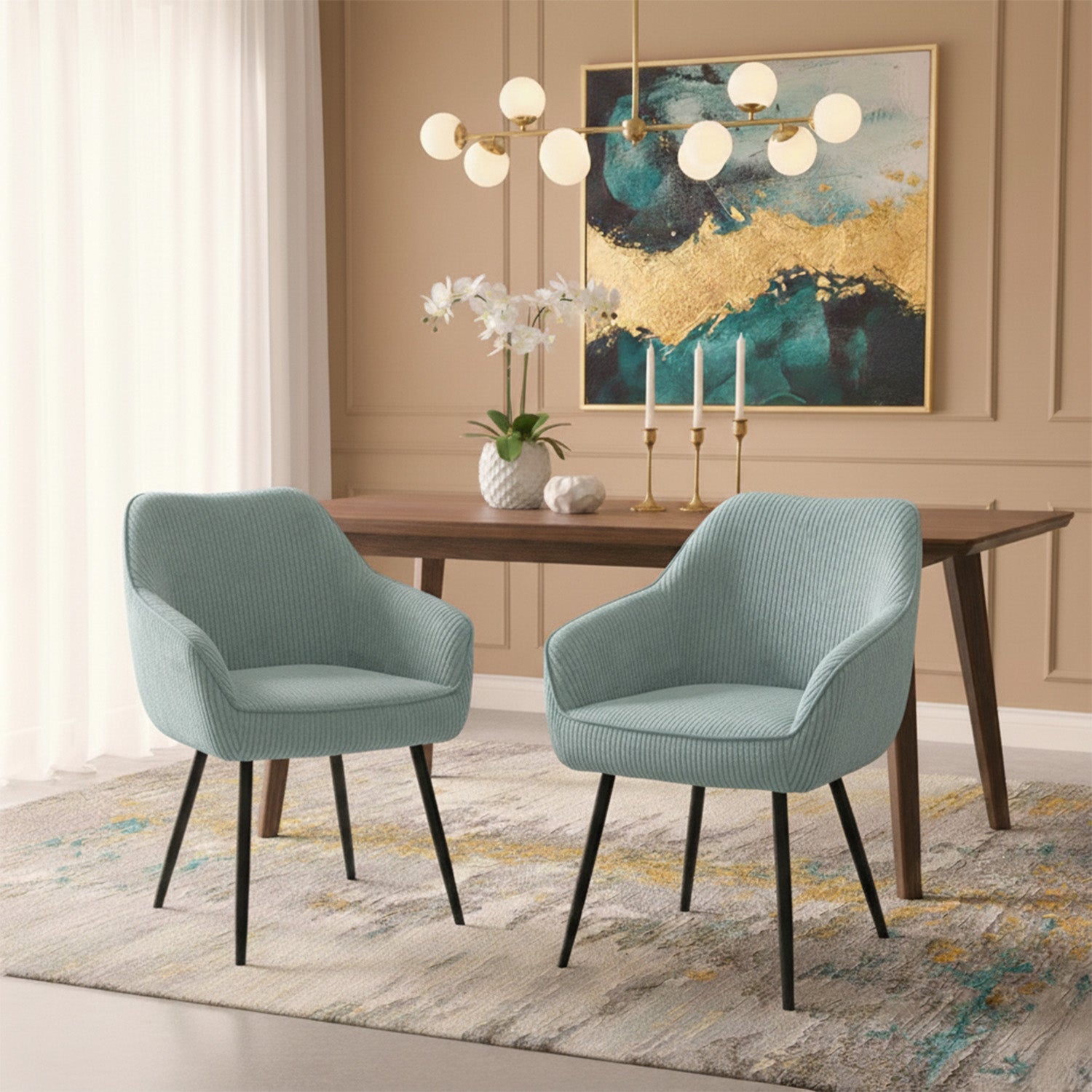 Mika-Kian 2er-Set - Designer Drehstuhl im Industrie Design