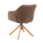 Mika-Luis 2er-Set - Polstersessel in Wildlederoptik, Cord, Webstoff