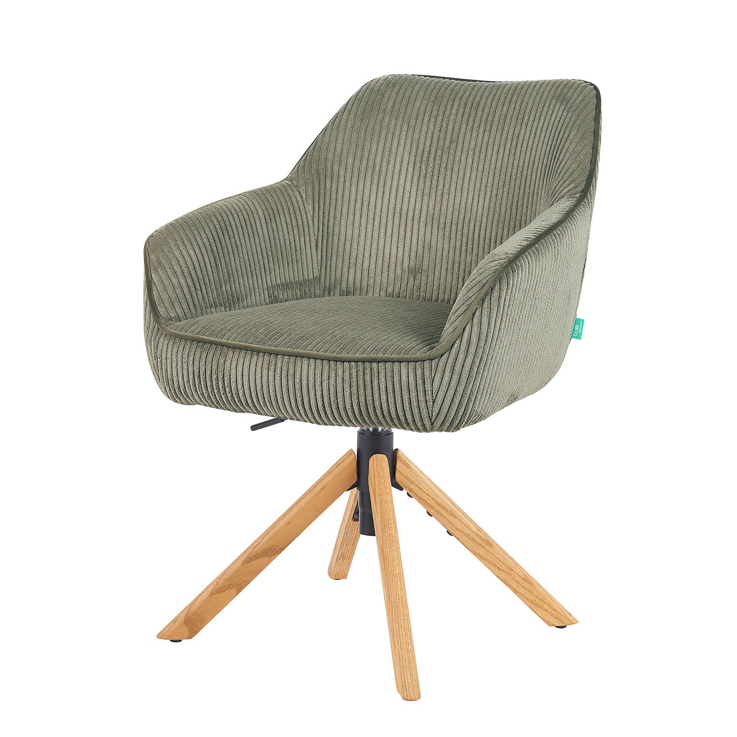 Mika-Luis 2er-Set - Polstersessel in Wildlederoptik, Cord, Webstoff