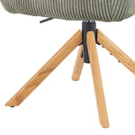 Mika-Luis 2er-Set - Polstersessel in Wildlederoptik, Cord, Webstoff