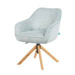 Mika-Luis 2er-Set - Polstersessel in Wildlederoptik, Cord, Webstoff