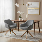 Mika-Luis 2er-Set - Polstersessel in Wildlederoptik, Cord, Webstoff