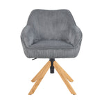 Mika-Luis 2er-Set - Polstersessel in Wildlederoptik, Cord, Webstoff