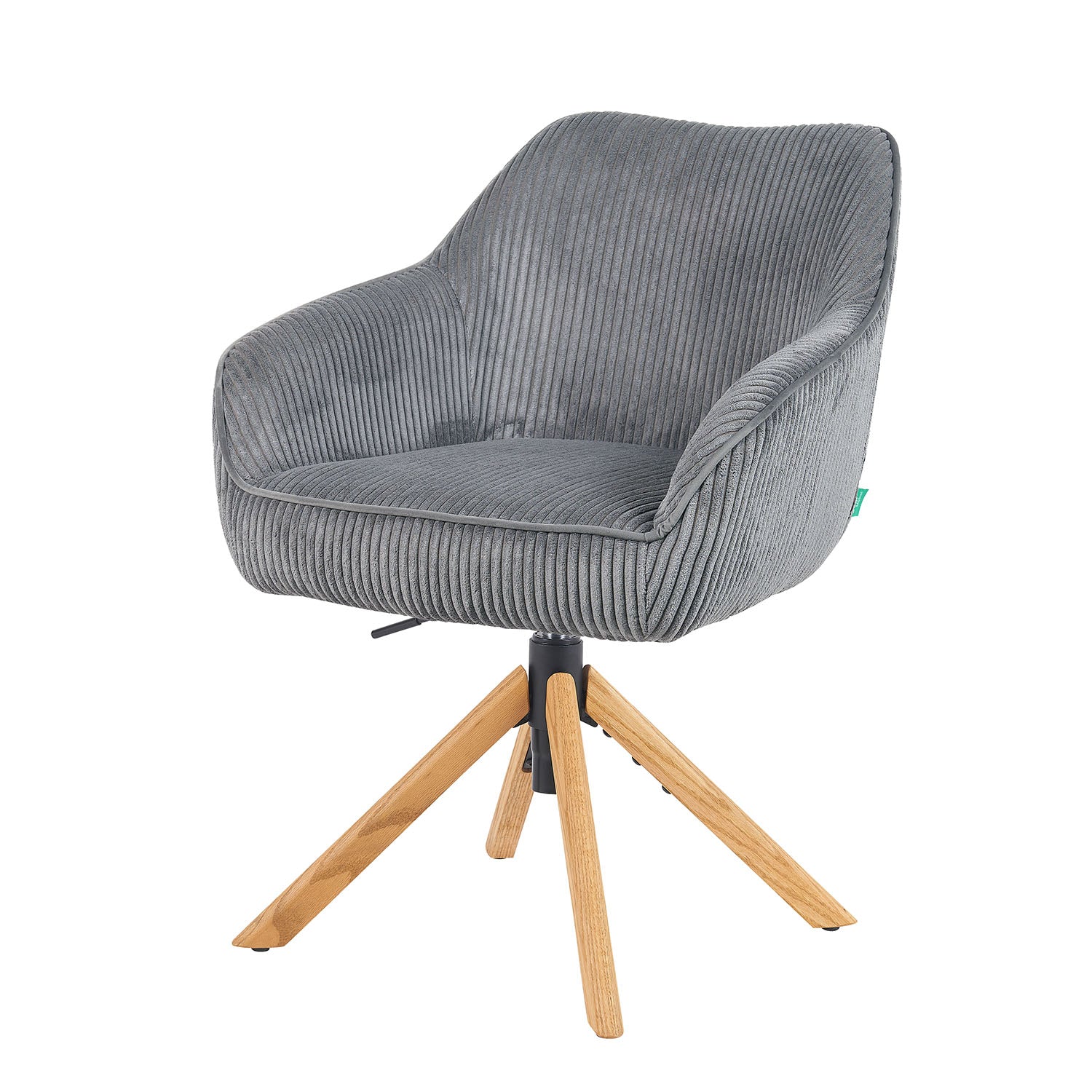 Mika-Luis 2er-Set - Polstersessel in Wildlederoptik, Cord, Webstoff